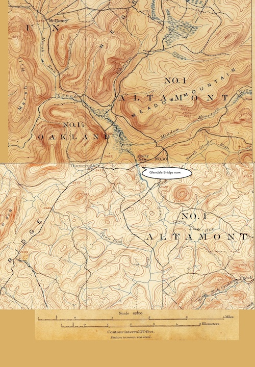 Sub-watersheds of Deep Creek Lake